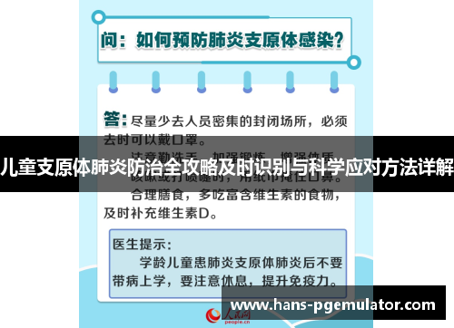 儿童支原体肺炎防治全攻略及时识别与科学应对方法详解